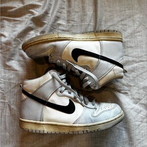 Nike Dunk High Summit White/Football Grey Size 6 GS